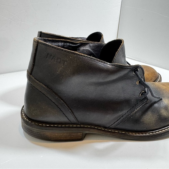 Naot Men’s Ombre Leather Ankle Boots EU 42 US 9 Slip Resistant Made in Israel - Picture 2 of 11